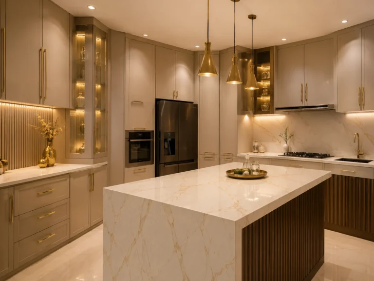 Kabinet dapur custom ikut ukuran untuk rumah moden