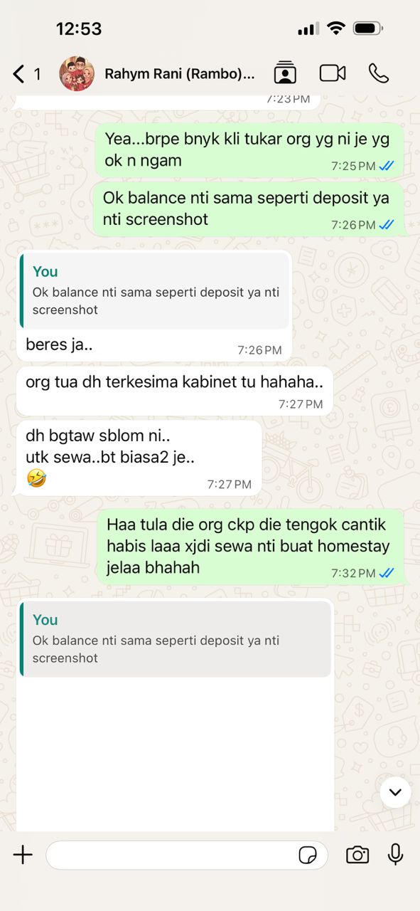 Review pelanggan untuk servis kabinet dapur custom 01
